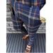New 2025 Men's Formal Business Suit Pants Fashion Mid-waist Print Plaid Trousers Spring Autumn Comfortable Elastic Pants For Men (No Belt)_viptrois.com
