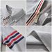 Men's Clothing Long Sleeved Shirt Retro Color Matching Stripes Casual Handsome Shirt Jacket_viptrois.com