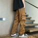 Men's Clothing Loose Multi Pocket Straight Casual Men's Long Trousers Men's Large Size Men's Casual Trousers_viptrois.com