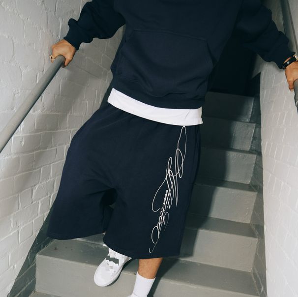 Hot Selling Sweatpants Y2k American Letter Print Shorts Loose Street Fashion Shorts_viptrois.com