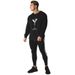 Men's clothing Fitness pants Slim breathable stretch men's casual pants_viptrois.com