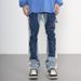 Men’s Clothing Casual Fashion All-match Men's Jeans Slim Slim Foot Jeans_viptrois.com