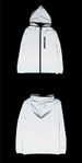 Unisex Reflective Jacket – High-Visibility Safety Windbreaker With 360° Light Strips (M-XXXXL, Night Running/Cycling Essential, EU/US Sizing)_viptrois.com