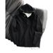 Hooded Sweater Men's Autumn/winter Half Cardigan Casual Pullover Knitted Sweater Loose Jacket_viptrois.com