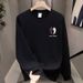 American Fashion Brand Pure Cotton Printed Men's Long Sleeved For Spring And Autumn New Style Hoodie Casual Round Neck_viptrois.com