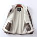 Fleece And Thickened Double-sided Fleece Jacket For Men, Warm In Autumn And Winter, Casual Loose Large-size Jacket._viptrois.com