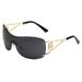 Y2K Retro Sunglasses - Frameless Slim Design With Full UV Protection For Street Style_viptrois.com