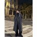 Pulse Autumn Winter Men's Thickened Mid-Length Overcoat Trendy Street Style Trench Casual Woolen Coat_viptrois.com