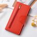ENMEX Slim Women's Long Wallet With Multiple Card Slots – Lightweight PU Leather Bifold Wallet (Black/Tan/Red/Blue/Purple/White/Pink)_viptrois.com