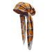 Cross Border Satin Headscarf Children's Hat Fashionable All Match Pullover Hat Curved Satin Airplane Cap Baotou Cap Children_viptrois.com