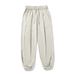 Men's Clothing Silk Leggings For Men Spring And Summer Casual Pants With Pleated Design And Side Stitching, Trendy Brand Loose Sports Trousers_viptrois.com