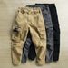Multi-pocket Work Pants For Men, New Spring And Autumn Outdoor Loose Casual Men's Pants, Youth Work Pants, Long Pants_viptrois.com