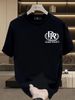 Summer New Short-sleeved T-shirt, Men's DR GLOBAL SOCIETY Globe Pattern Creative Printing Half-sleeved Youth Trend Versatile Casual Loose Base_viptrois.com