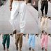 Men's Clothing Hip Hop Breathable Cotton And Linen Striped Loose Casual Men's Hip-Hop Breathable Linen Striped Loose Fit Casual Pants For Summer_viptrois.com