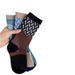 Retro Striped & Checkered Crew Socks – Soft Cotton Double Needle Knit – Breathable & Comfortable – Vintage Style – Stackable Design – Multiple Colors_viptrois.com