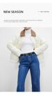 Designer leather belt women's jeans with all-in-one trim slim belt simple fashion with coat black waistband_viptrois.com