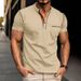 Summer 2025 New Men's Short-sleeved T-shirt With Quick-drying Casual Polo Shirt For Men_viptrois.com