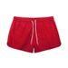 Men's Clothing Summer Beach Pants Comfortable Breathable Solid Color Running Casual Sports Three Quarter Pants_viptrois.com