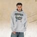 Fashion Fleece-lined 430g Fist Ring Print Hoodie, Loose Casual American Style Sweatshirt For Couples_viptrois.com
