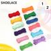 Men's And Women's Sports Shoelaces Color Flat Semicircular Shoelace Suitable For All Shoes Round Laces 23 Colors 1 Pair_viptrois.com
