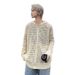 Monochrome Man- Autumn Winter New Hollow Out Long Sleeve Knitted Sweater Jacket Men And Women Hooded Cardigan Design Trendy Brand_viptrois.com