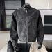 Cross-Border Melard Matte Stand Collar Leather Men's Autumn Cleanfit Flight Motorcycle Jacket Regular Shoulder_viptrois.com