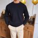 Men's Clothing Thickened Sweater Men's Korean Style Trendy Loose Japanese Style Knitted Sweater Winter Ins Hong Kong Style Lazy Sweater Jacket_viptrois.com