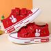 Mother & Kids Spring and autumn 1-3-7 years old children's canvas shoes boys' shoes girls' shoes baby kindergarten lazy cloth shoes casual shoes_viptrois.com
