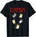 Funny Space Astronaut Cat Gifts Men Women Cats Space T-Shirt Mens Womens Tees Top Tops Tee_viptrois.com