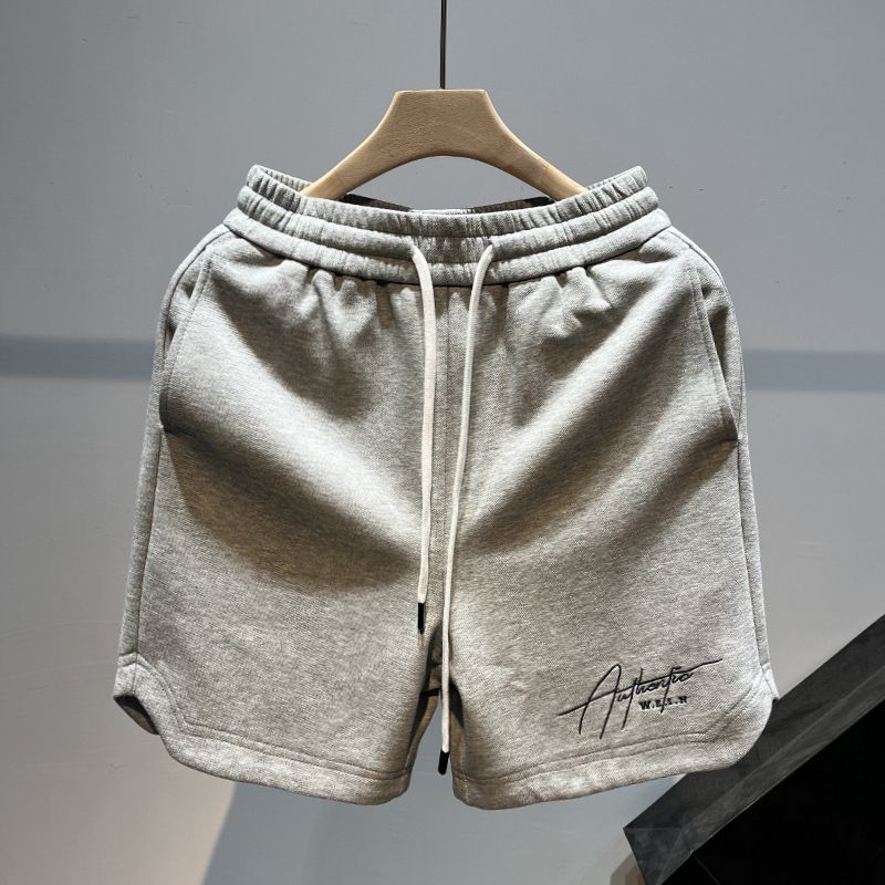 Men's Clothing Men's Embroidered Athletic Shorts Summer Trendy Running Fitness Loose Plus Size Basketball Pants Casual Five Point_viptrois.com