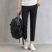 Men's Clothing Men's Small Suit Pants Nine Points Thick Straight Slim Feet Casual Suit Pants_viptrois.com