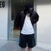 Pure High-End Cardigan Sweater For Men, Ins Style, High Street, Hooded, Hollow Knit, Summer Thin, Sun Protection, Couple's_viptrois.com