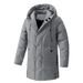Winter Cotton-padded Coat Plus Size Men's Korean Version Of Casual Fashion Versatile Warm Cotton Jacket Medium And Long_viptrois.com
