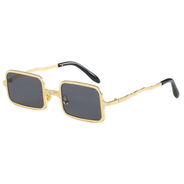 Men's Sunglasses Fashion Sunglasses Internet Celebrity Sunglasses For Men And Women Punk Style Retro Square Frame Sunglasses_viptrois.com