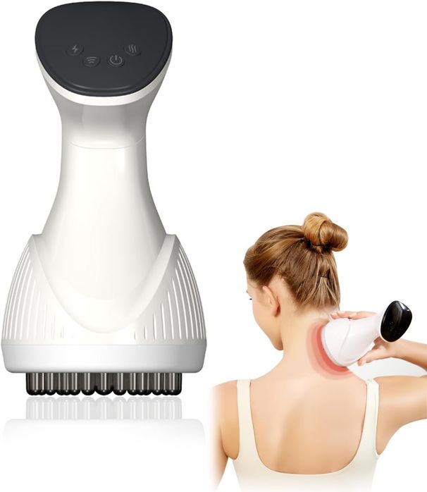 Horuili.® Cellulite-Massage Electric Meridian Brush, Multi-Function Body-Massage Device, Shoulder-Neck-Body-Massage Gua_viptrois.com