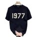 Camiseta Algodón Puro Estilo Americano Moderno, Impresión Digital Simple, Camiseta Verano Para Hombres, Cuello Redondo,_viptrois.com