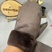 Suede Integrated For Men Winter Warm Fa Ux Sheep Shear Fur Outdoor Cycling Gloves_viptrois.com
