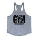 Men's Clothing Muscle Fitness Bodybuilding Vest Fashion Sports Training Loose Printed Round Hem_viptrois.com