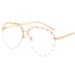 Men's Sunglasses Rice Nail Sunglasses Men And Women Frameless Toad Sunglasses Fashion Punk Anti Blue Light Sunglasses_viptrois.com