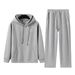 Men's Premium Hoodie Set - 300GSM Cotton-Like Pullover & Joggers With US Flag Embroidery, Streetwear Two-Piece Outfit_viptrois.com