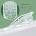 Adjustable 5-Layer Transparent Shoe Insoles For Height Boost - Removable & Stackable 3cm Lift Inserts For Men & Women (One Size Fits Most)_viptrois.com