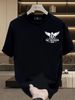 Summer New Short-sleeved T-shirt, Men's DR SKY DIVISION Eagle Pattern Creative Printing Half-sleeved Youth Trend Versatile Casual Loose Base_viptrois.com