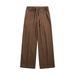 Nordmann Fashion Autumn Winter New Floor-Length Corduroy Loose Versatile Straight-Leg Pants Hong Kong Style Trendy Men_viptrois.com