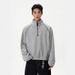 Cleanfit hoodie retro hooded Vibe heavyweight basic simple solid color short hoodie for men and women_viptrois.com