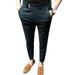 Men's Clothing Suit Trousers Slim Fit Nine Point Casual Trousers Trendy Nine Point Trousers Men's Thin Style_viptrois.com