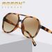 New Round Frame Large Frame Men And Women Colorful Fashion Polarized TR90 Sunglasses Sunglasses_viptrois.com