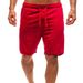 Men's Clothing casual shorts men's fifth pants sports pants fashion solid color comfortable beach_viptrois.com