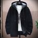 Men's Fleece-Lined Hooded Sweater Jacket - Winter Warm Pullover With Soft Touch For Casual Outfit (Available In 5 Colors & Sizes)_viptrois.com