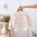 Children's Mink Fleece Sweater Thickened Autumn And Winter New Korean Version Baby Pullover Knitted Girl Love Bottoming Shirt_viptrois.com