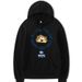 New Youth League Jungkook Same Style Printed Long Sleeve Hooded Mid-Length Sweatshirt Ins Trendy Loose Top For Women_viptrois.com